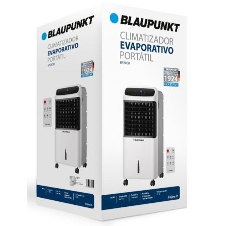 Blaupunkt Climatizador Evaporativo Portátil BP2008 Blanco 80W 12L Blaupunkt Climatizador Evaporativo Portátil BP2008 Blanco 80W 12L